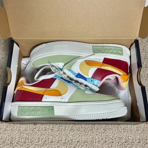 Nike Air Force 1 Fontanka 'St. Petersburg Raves' Women’s 5.5 NWT - Picture 2 of 8